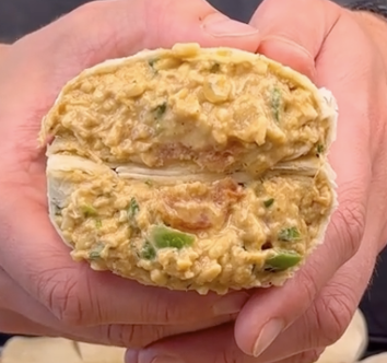 Frozen Cheesy Chicken Burritos